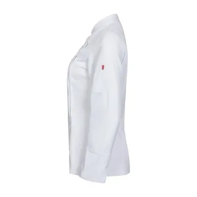 Jachetă bucătar, cu fermoar, pentru femei / Velilla / Îmbrăcăminte bucătari, ospătari, HoReCa