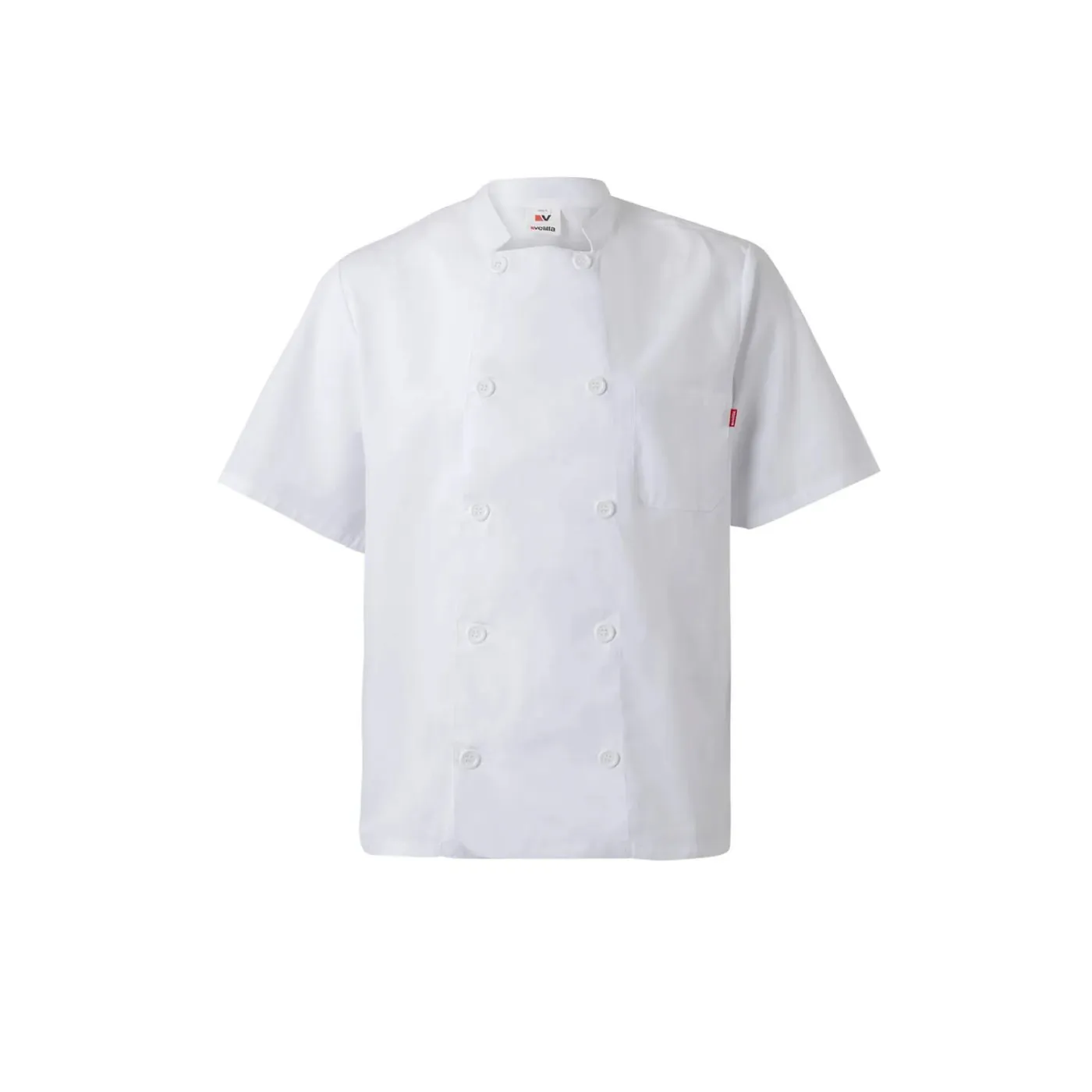 Jachetă bucătar, cu mânecă scurtă / Velilla / Îmbrăcăminte bucătari, ospătari, HoReCa