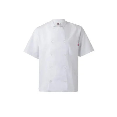 Jachetă bucătar, cu mânecă scurtă / Velilla / Îmbrăcăminte bucătari, ospătari, HoReCa