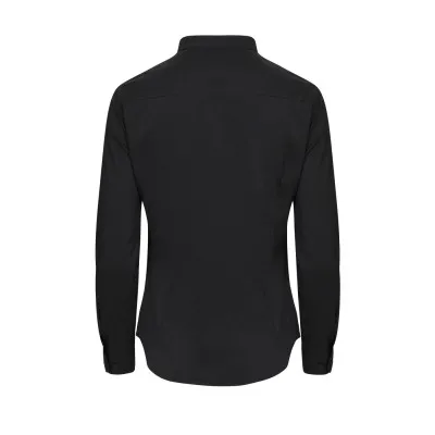 Cămașă stretch, cu mânecă lungă, guler tip bandă, pentru femei / Velilla / Îmbrăcăminte bucătari, ospătari, HoReCa