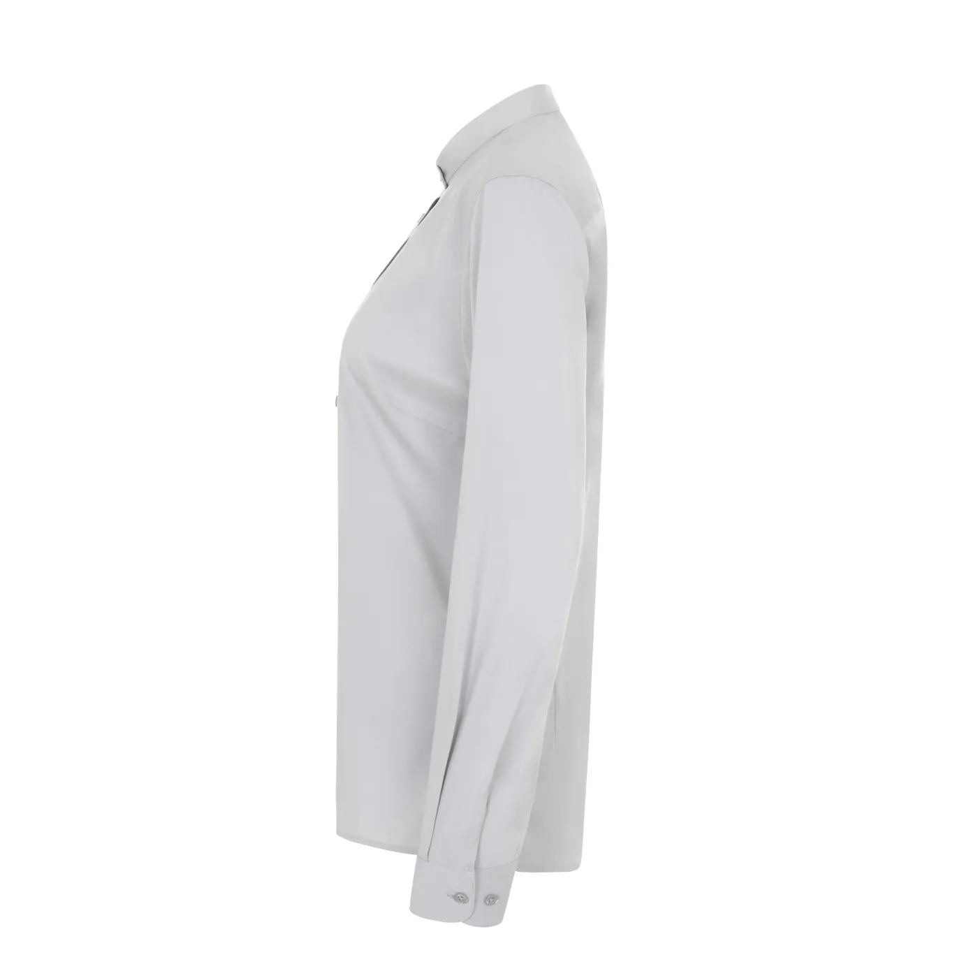 Cămașă stretch, cu mânecă lungă, guler tip bandă, pentru femei / Velilla / Îmbrăcăminte bucătari, ospătari, HoReCa