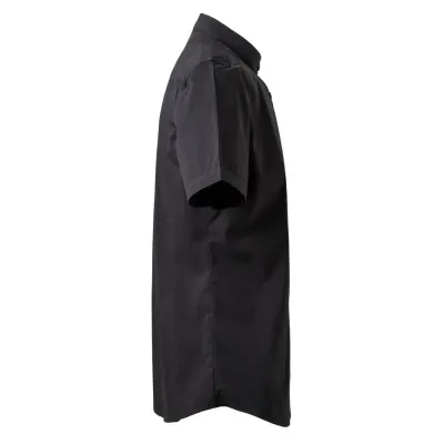 Cămașă stretch, cu mânecă scurtă, guler tip bandă, pentru femei / Velilla / Îmbrăcăminte bucătari, ospătari, HoReCa