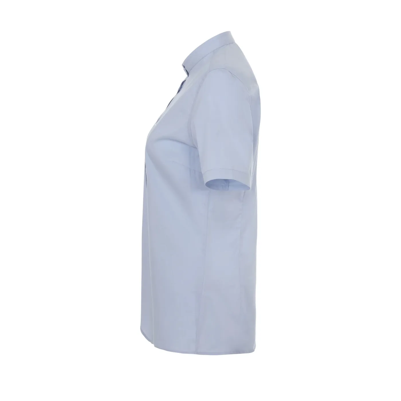 Cămașă stretch, cu mânecă scurtă, guler tip bandă, pentru femei / Velilla / Îmbrăcăminte bucătari, ospătari, HoReCa