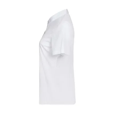 Cămașă stretch, cu mânecă scurtă, guler tip bandă, pentru femei / Velilla / Îmbrăcăminte bucătari, ospătari, HoReCa