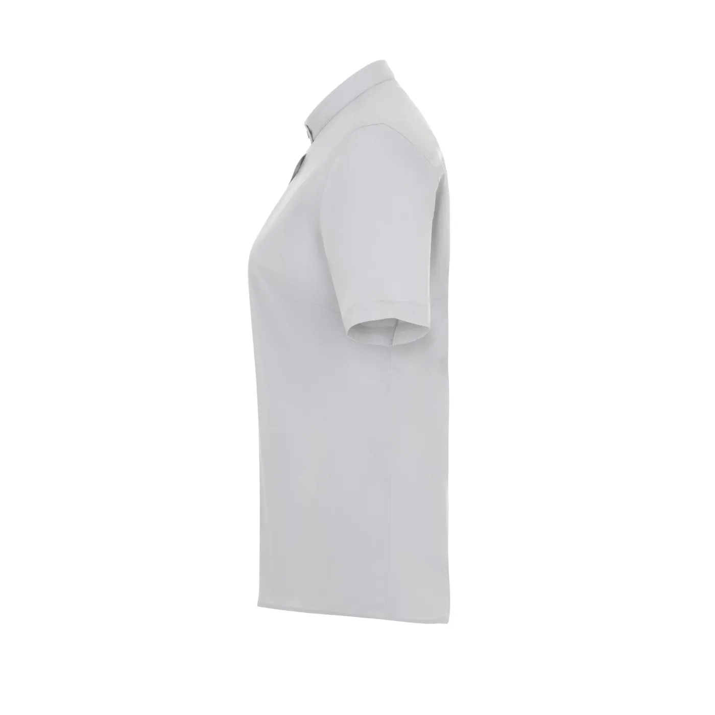 Cămașă stretch, cu mânecă scurtă, guler tip bandă, pentru femei / Velilla / Îmbrăcăminte bucătari, ospătari, HoReCa