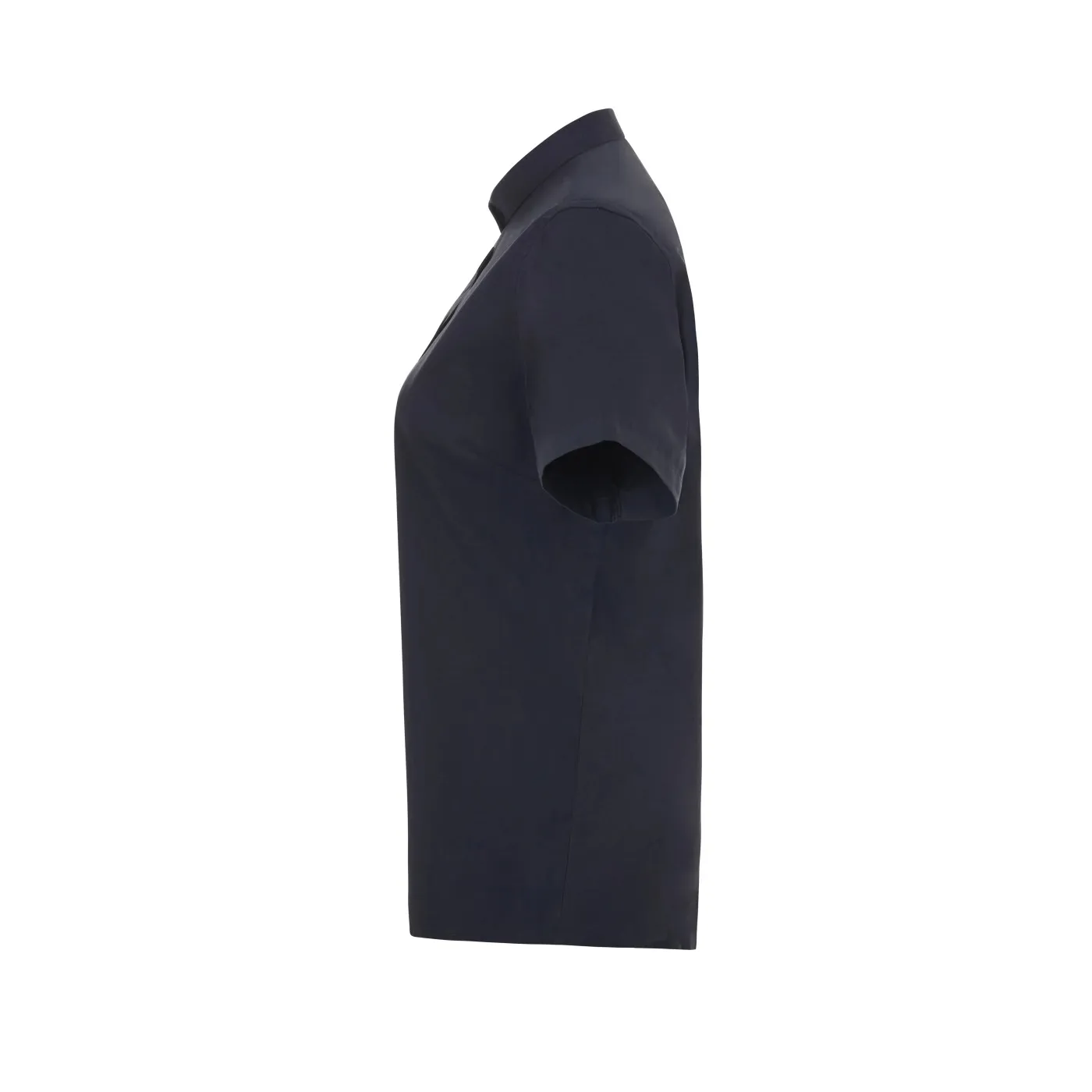 Cămașă stretch, cu mânecă scurtă, guler tip bandă, pentru femei / Velilla / Îmbrăcăminte bucătari, ospătari, HoReCa