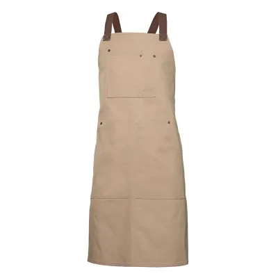 Șorț din pânză, în două tonuri / Velilla / Îmbrăcăminte bucătari, ospătari, HoReCa
