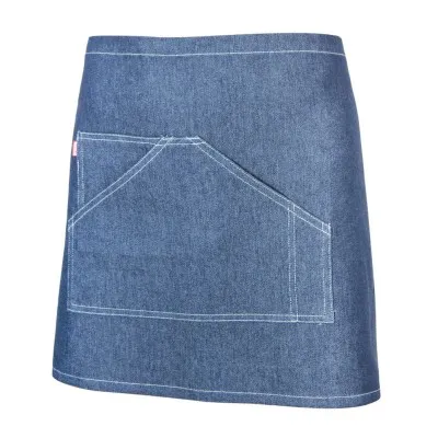Șorț scurt din denim / Velilla / Îmbrăcăminte bucătari, ospătari, HoReCa