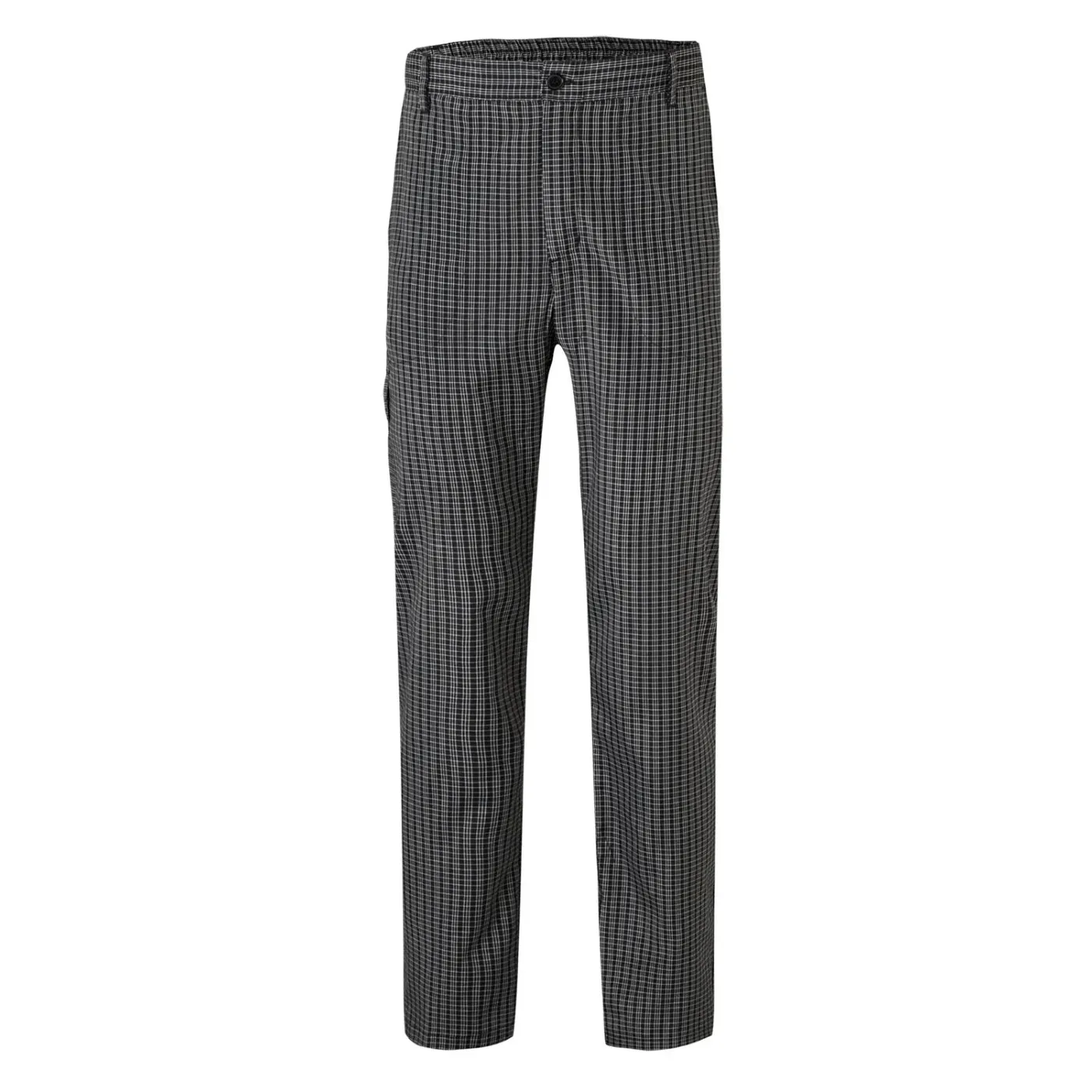 Pantaloni bucătar, în carouri, cu buzunare multiple / Velilla / Îmbrăcăminte bucătari, ospătari, HoReCa