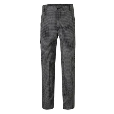 Pantaloni bucătar, în carouri, cu buzunare multiple / Velilla / Îmbrăcăminte bucătari, ospătari, HoReCa