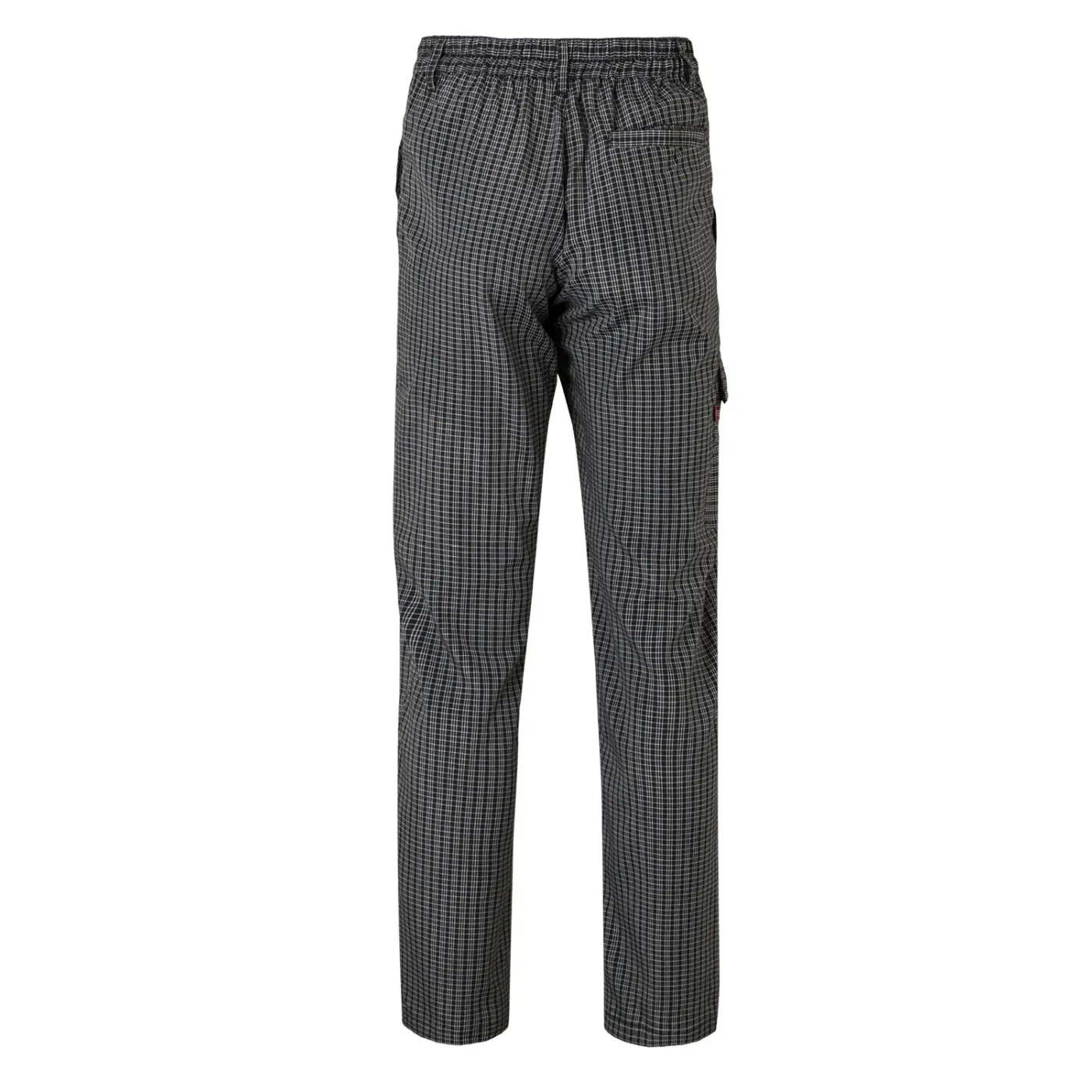 Pantaloni bucătar, în carouri, cu buzunare multiple / Velilla / Îmbrăcăminte bucătari, ospătari, HoReCa