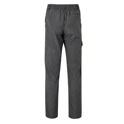 Pantaloni bucătar, în carouri, cu buzunare multiple / Velilla / Îmbrăcăminte bucătari, ospătari, HoReCa