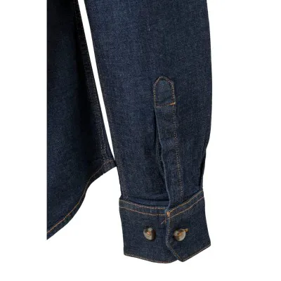 Cămașă stretch, cu mânecă lungă, din denim, pentru femei / Velilla / Îmbrăcăminte bucătari, ospătari, HoReCa