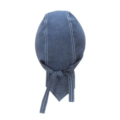 Bandană bucătar din material denim / Velilla / Îmbrăcăminte bucătari, ospătari, HoReCa
