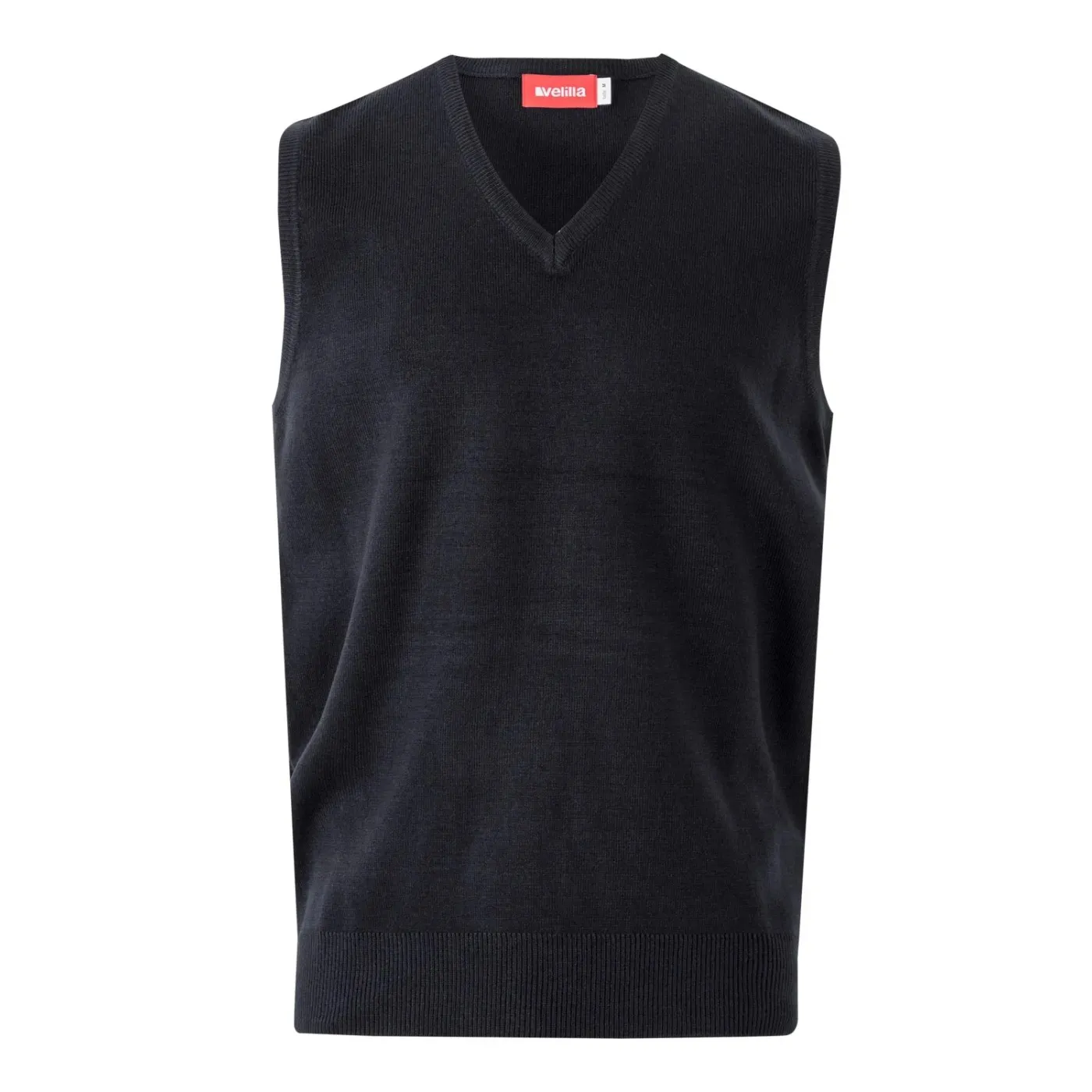 Vestă din tricot fin, cu decolteu în V / Velilla / Îmbrăcăminte bucătari, ospătari, HoReCa