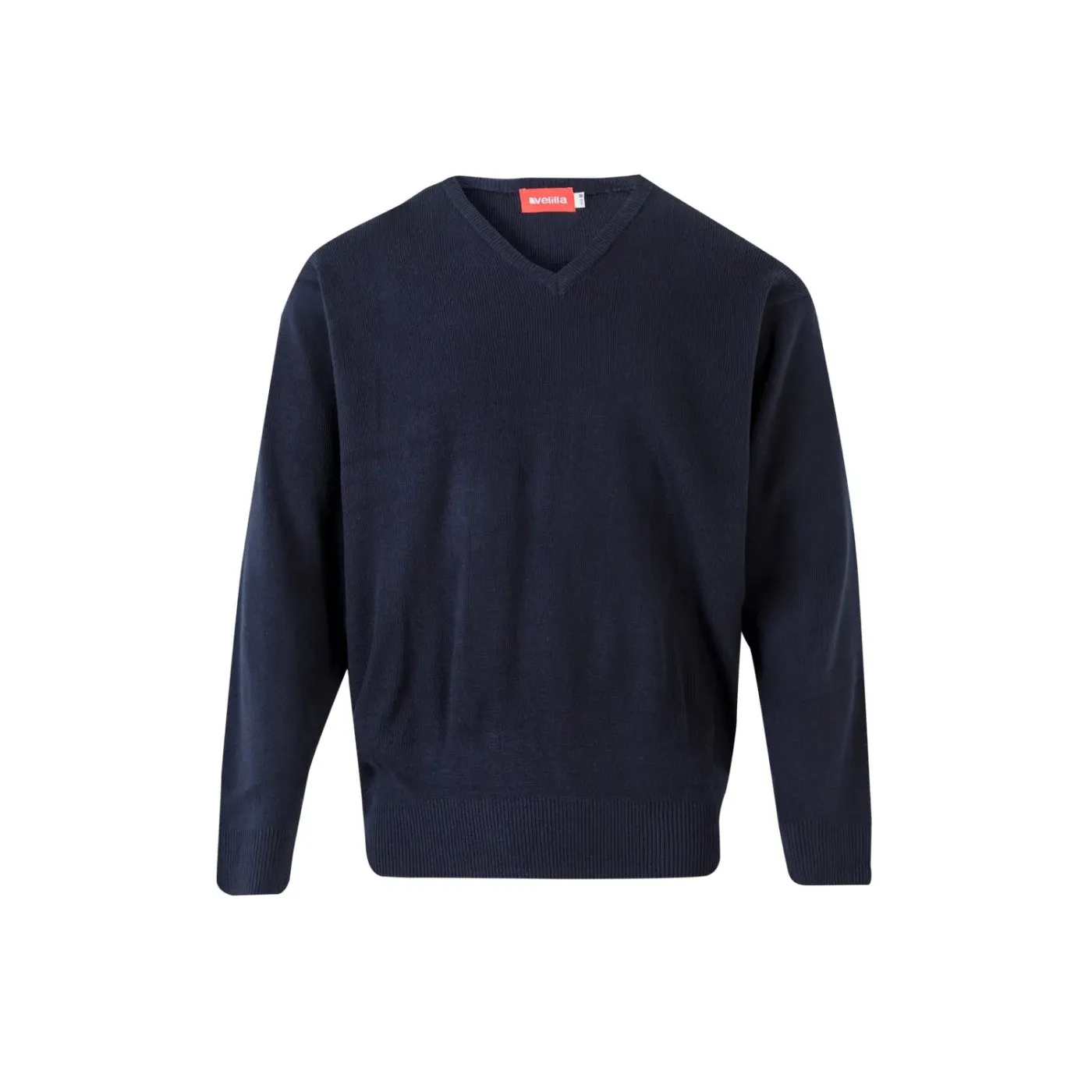 Pulover din tricot fin, cu decolteu în V / Velilla / Îmbrăcăminte bucătari, ospătari, HoReCa
