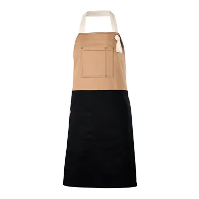 Șorț bicolor cu pieptar, diverse culori / Velilla / Îmbrăcăminte bucătari, ospătari, HoReCa