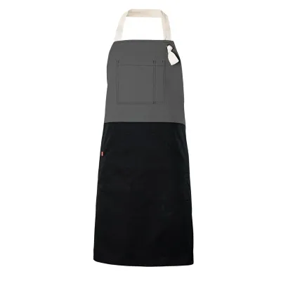 Șorț bicolor cu pieptar, diverse culori / Velilla / Îmbrăcăminte bucătari, ospătari, HoReCa