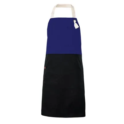 Șorț bicolor cu pieptar, diverse culori / Velilla / Îmbrăcăminte bucătari, ospătari, HoReCa