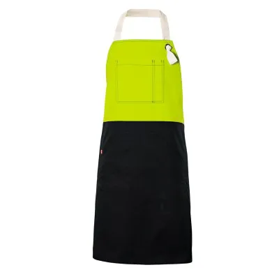 Șorț bicolor cu pieptar, diverse culori / Velilla / Îmbrăcăminte bucătari, ospătari, HoReCa
