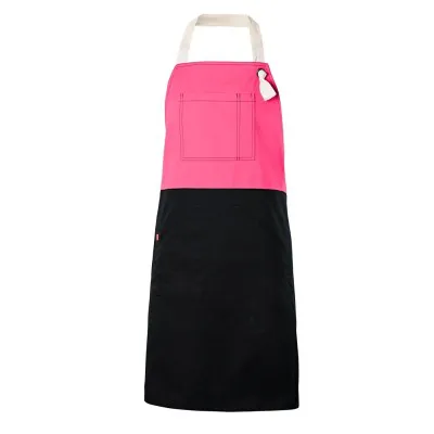 Șorț bicolor cu pieptar, diverse culori / Velilla / Îmbrăcăminte bucătari, ospătari, HoReCa