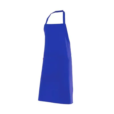 Șorț cu pieptar și cu buzunar, din poliester, diverse culori / Velilla / Îmbrăcăminte bucătari, ospătari, HoReCa