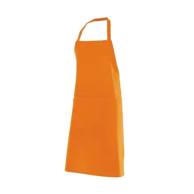 Șorț cu pieptar și cu buzunar, din poliester, diverse culori / Velilla / Îmbrăcăminte bucătari, ospătari, HoReCa