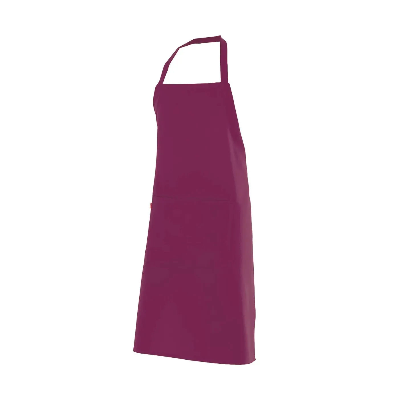 Șorț cu pieptar și cu buzunar, din poliester, diverse culori / Velilla / Îmbrăcăminte bucătari, ospătari, HoReCa