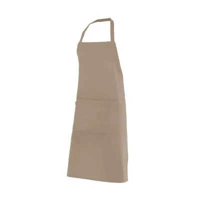 Șorț cu pieptar și cu buzunar, din poliester, diverse culori / Velilla / Îmbrăcăminte bucătari, ospătari, HoReCa
