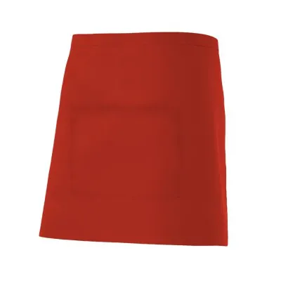 Șorț scurt cu buzunar, diverse culori / Velilla / Îmbrăcăminte bucătari, ospătari, HoReCa