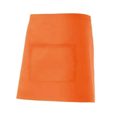Șorț scurt cu buzunar, diverse culori / Velilla / Îmbrăcăminte bucătari, ospătari, HoReCa