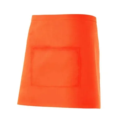 Șorț scurt cu buzunar, diverse culori / Velilla / Îmbrăcăminte bucătari, ospătari, HoReCa