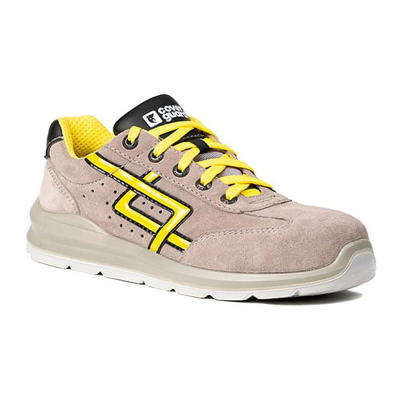 Pantofi sport de protecție GALENA bej S1P SRC / Coverguard / Încălțăminte sport de protecție, casual și timp liber