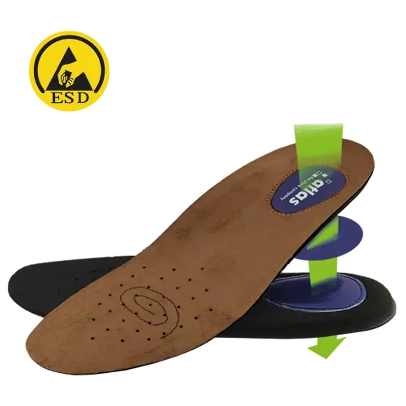 Branț Gel-Aktiv ESD / Atlas / Accesorii, șosete, apărători, branțuri, diverse încălțăminte