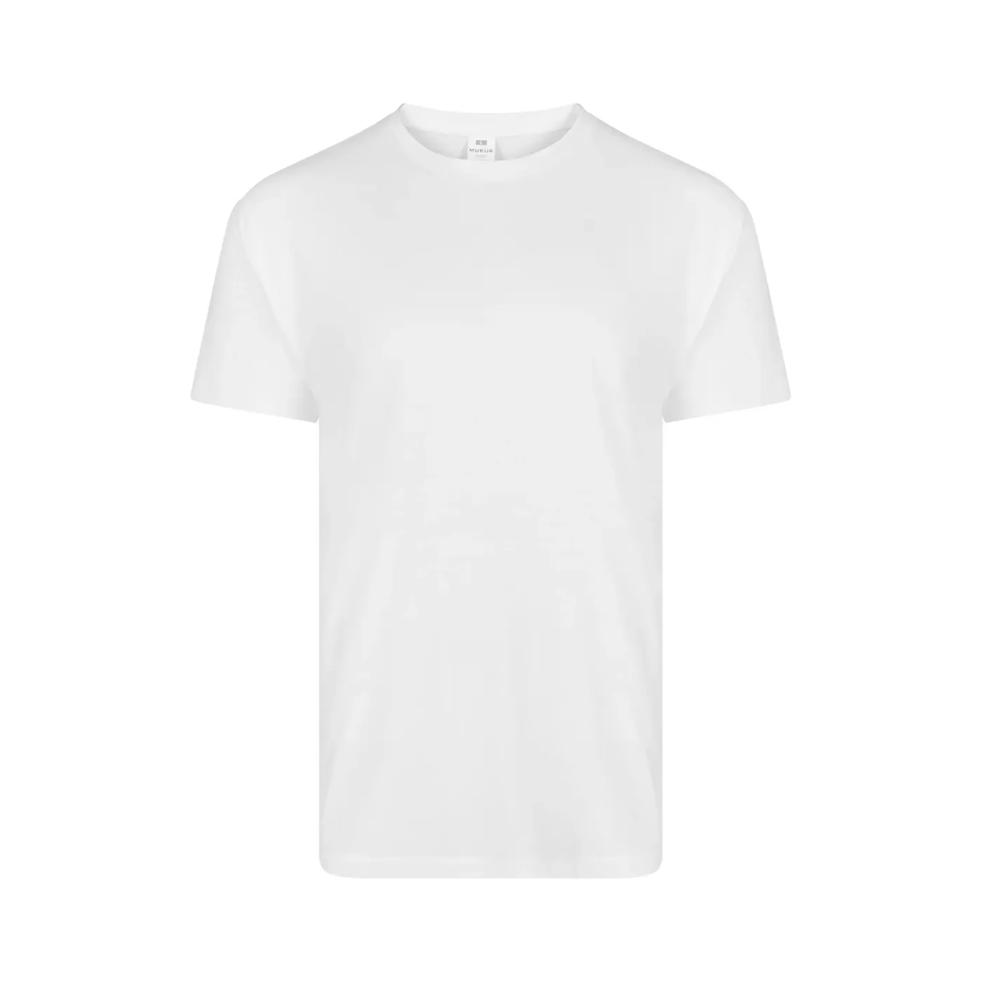 Tricou DERBY cu mânecă scurtă, unisex, alb / Mukua / Tricouri, bluze, cămăși