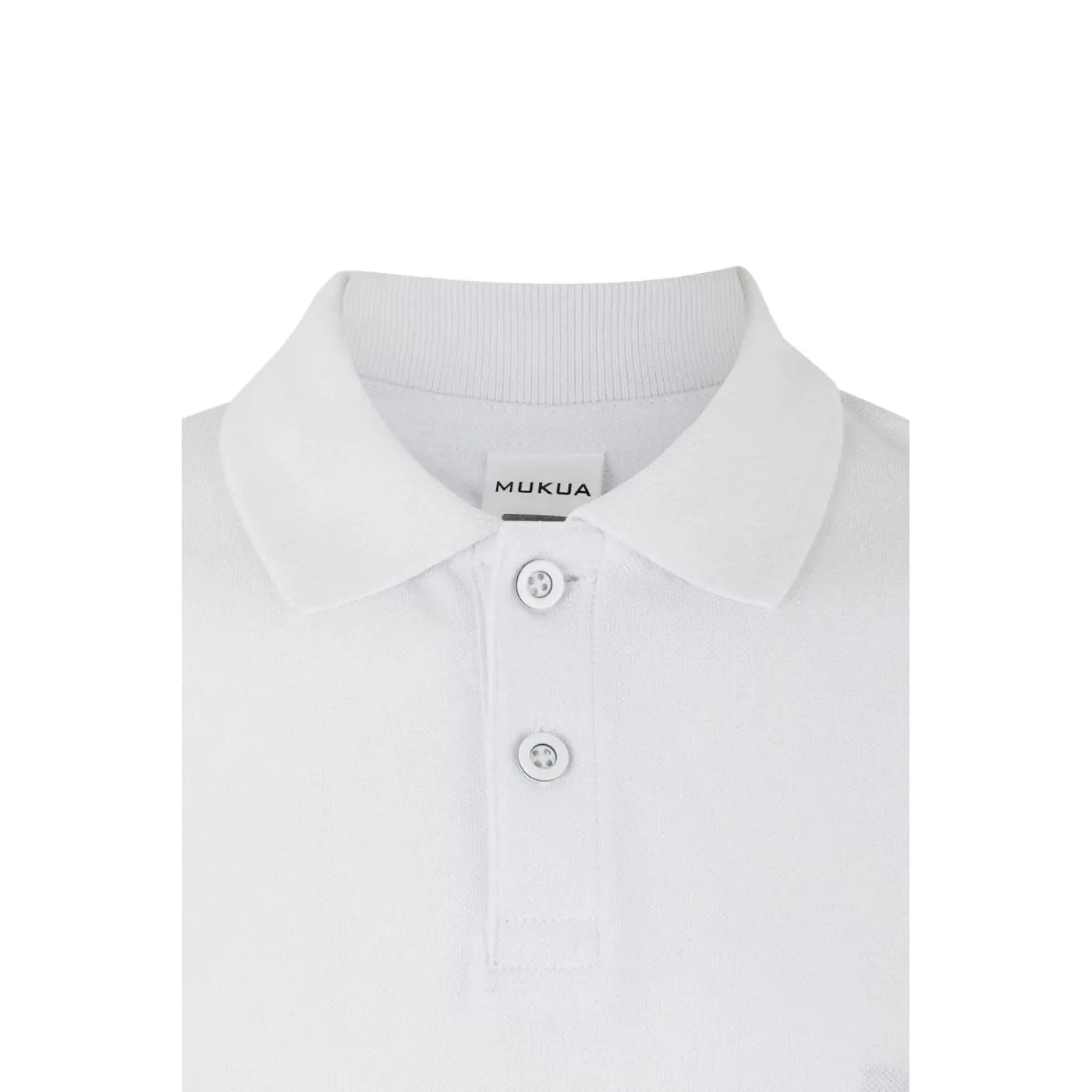 Tricou polo MACKAY KIDS cu mânecă scurtă, pentru copii, alb / Mukua / Tricouri, bluze, cămăși