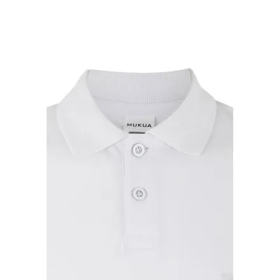 Tricou polo MACKAY KIDS cu mânecă scurtă, pentru copii, alb / Mukua / Tricouri, bluze, cămăși
