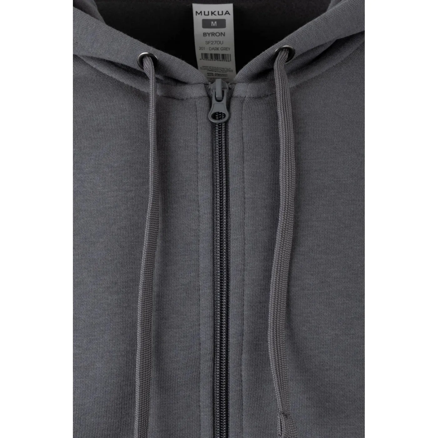 Hanorac BYRON cu mânecă lungă, cu fermoar, unisex, diverse culori / Mukua / Hanorace, bluze softshell, polar și fleece