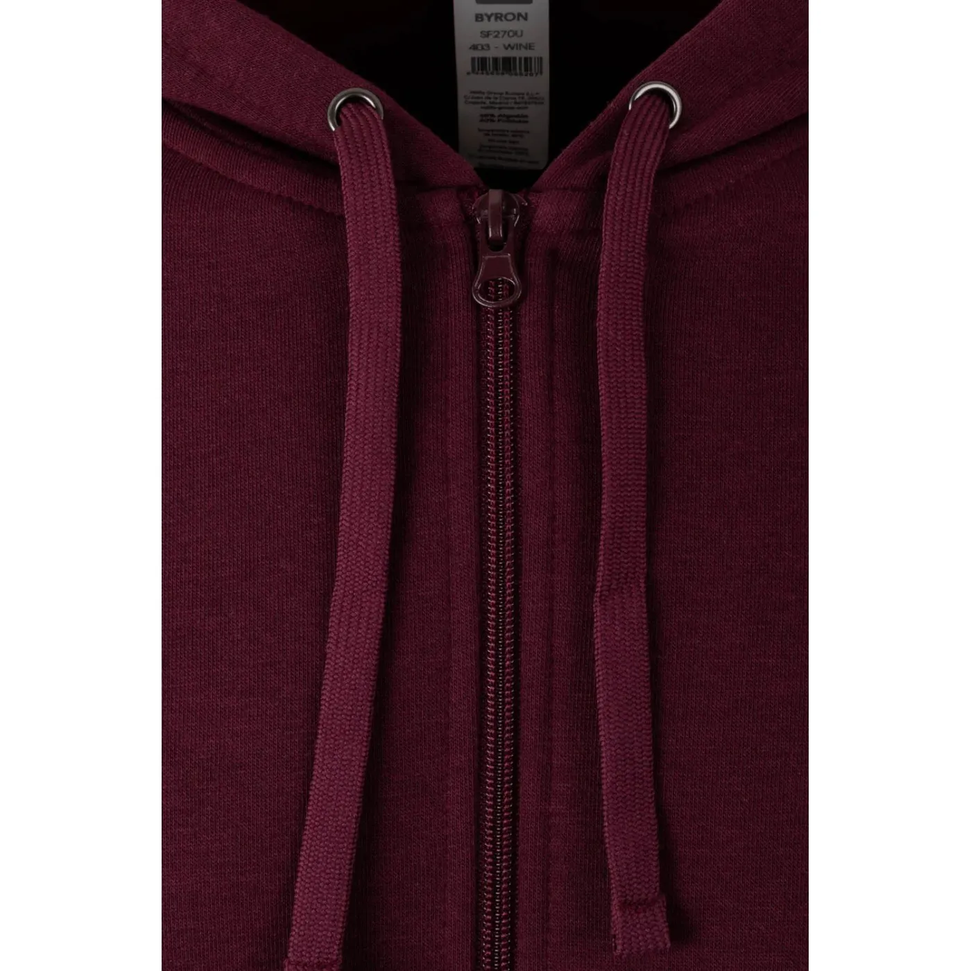 Hanorac BYRON cu mânecă lungă, cu fermoar, unisex, diverse culori / Mukua / Hanorace, bluze softshell, polar și fleece