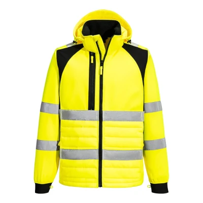 CD863 - Jachetă Eco Hybrid HiVis WX2 / Portwest / Jachete și geci