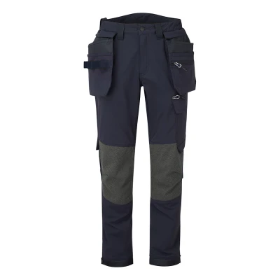 EV440 - Pantaloni de lucru elastici EV4, cu buzunare Holster / Portwest / Pantaloni, salopete, colanți
