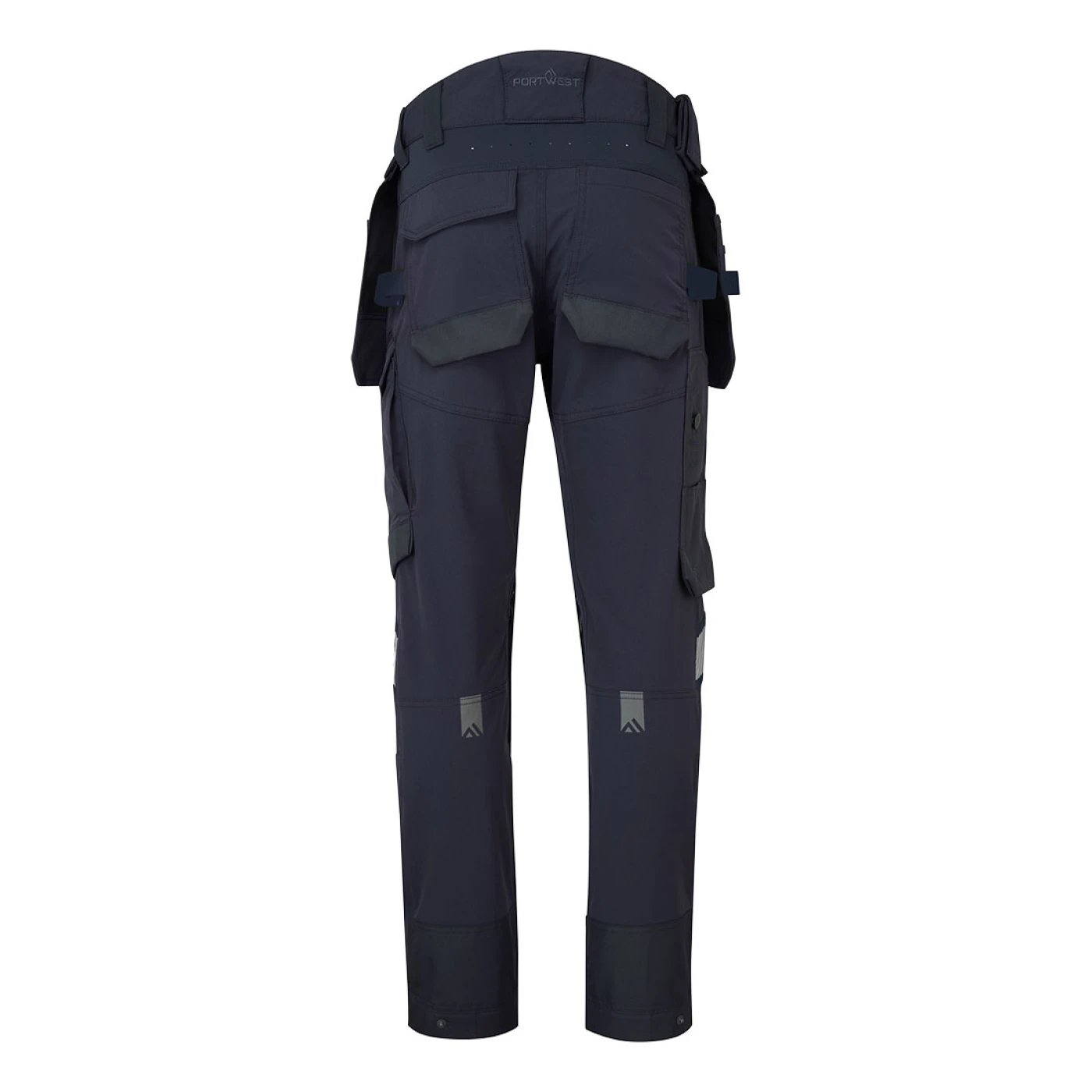 EV440 - Pantaloni de lucru elastici EV4, cu buzunare Holster / Portwest / Pantaloni, salopete, colanți