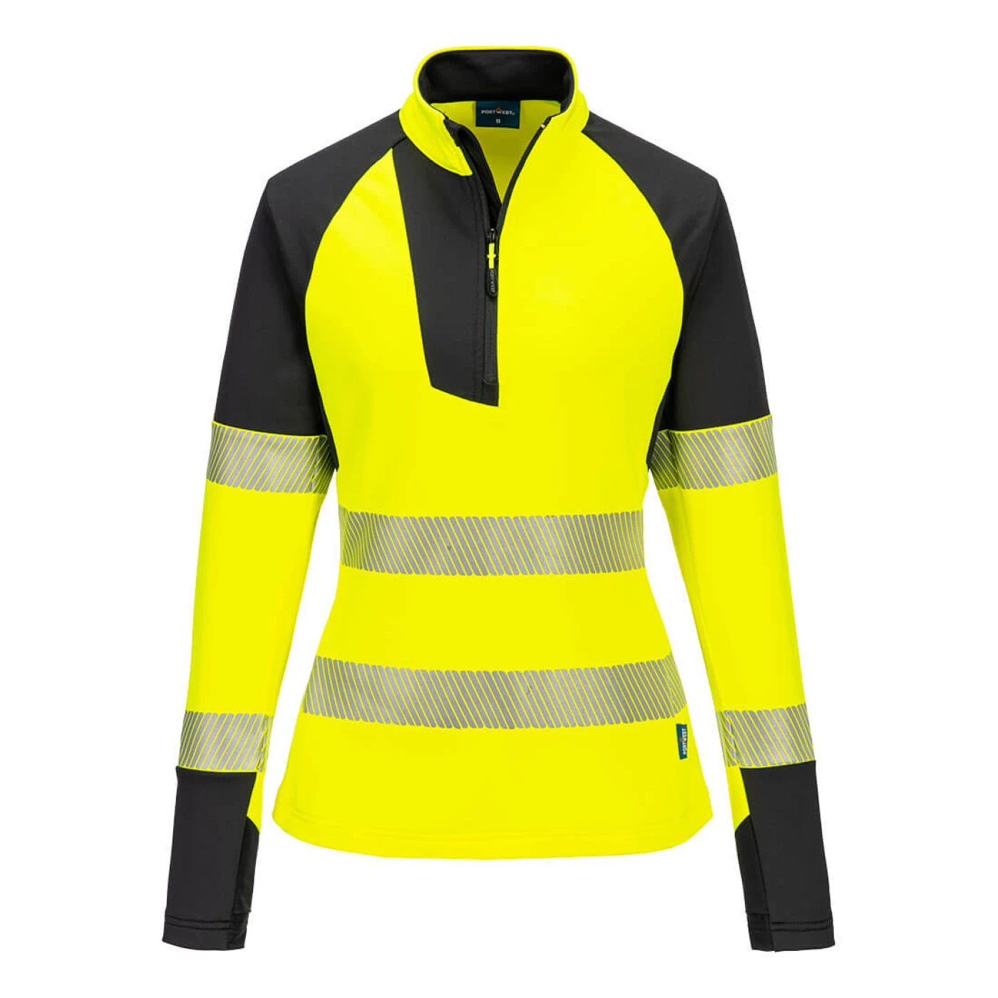 T173 - Hanorac HiVis PW3 pentru femei / Portwest / Hanorace, bluze softshell, polar și fleece