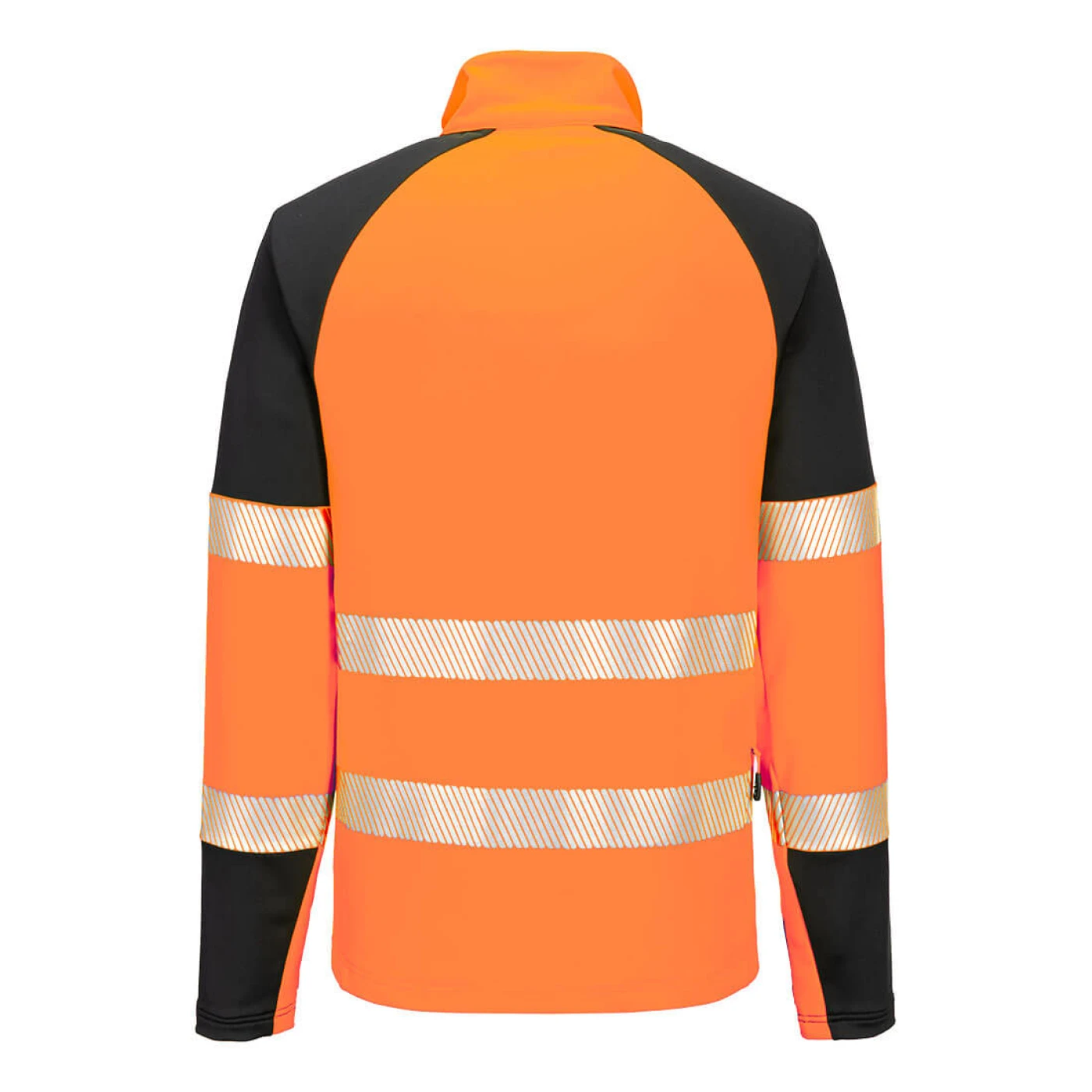 T172 - Hanorac HiVis PW3 cu fermoar 1/4 / Portwest / Hanorace, bluze softshell, polar și fleece