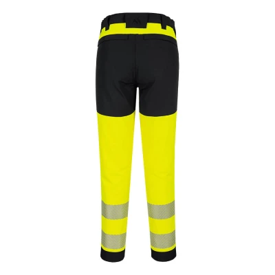 T140 - Pantaloni stretch HiVis PW3 / Portwest / Pantaloni, salopete, colanți