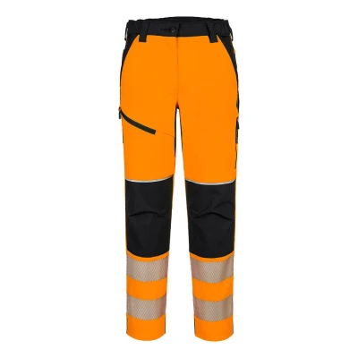 T141 - Pantaloni stretch HiVis PW3 pentru femei / Portwest / Pantaloni, salopete, colanți
