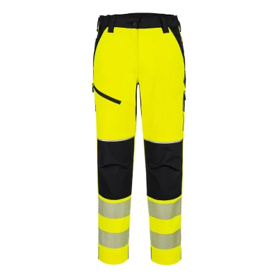 T141 - Pantaloni stretch HiVis PW3 pentru femei / Portwest / Pantaloni, salopete, colanți