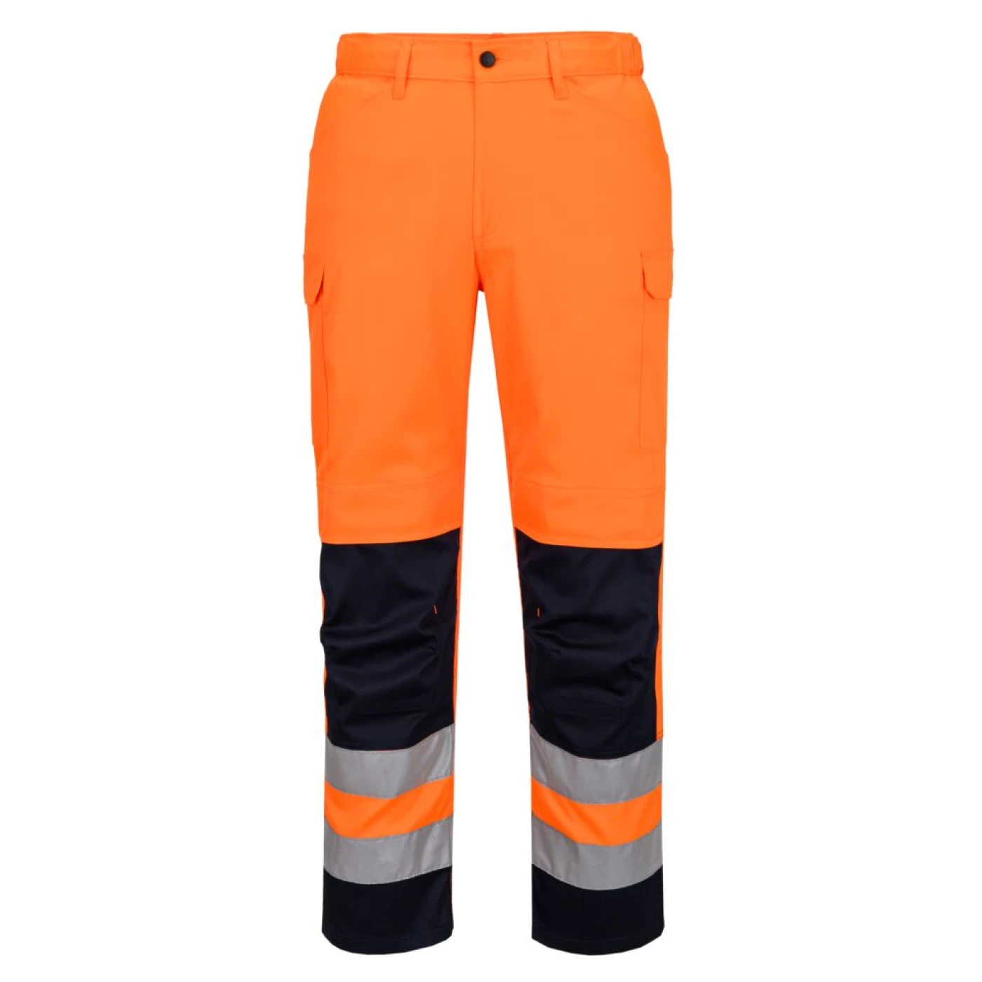 T143 - Pantaloni HiVis Mesh Panel / Portwest / Pantaloni, salopete, colanți