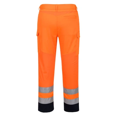 T143 - Pantaloni HiVis Mesh Panel / Portwest / Pantaloni, salopete, colanți