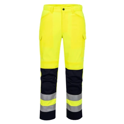 T143 - Pantaloni HiVis Mesh Panel / Portwest / Pantaloni, salopete, colanți